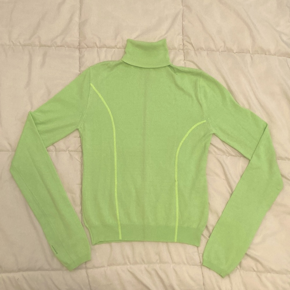 NEW!! Andersson Bell Neon Knitted Turtleneck Sweater Size S